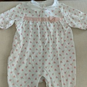 Janie and jack footies for baby girl